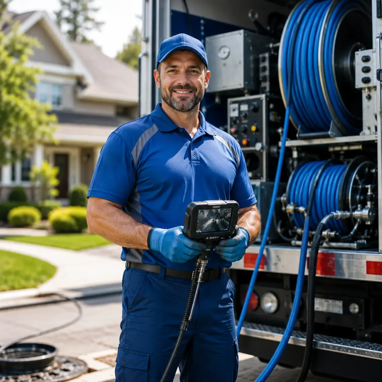 Local outdoor drain cleaning specialists in Pardeeville, WI